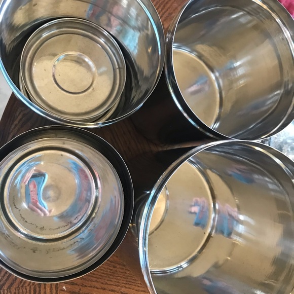 5 piece canister with lids - Picture 1 of 2